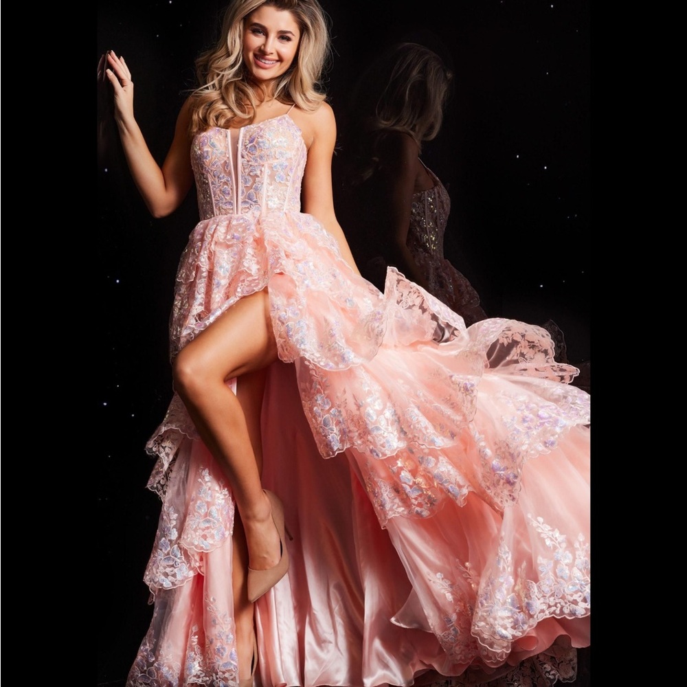 Jovani Blush Prom Dress